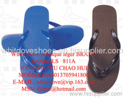 811 White Dove Brand PVC PE DOVE Plastic Sandals, Z