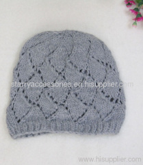 acrylic knitted winter hat