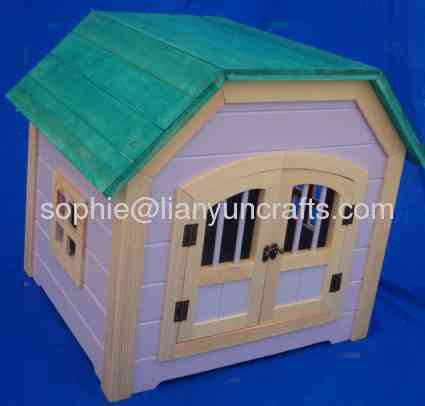 Pet wooden house