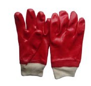 PVC single dipped gloves