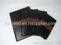 pu leather notebook