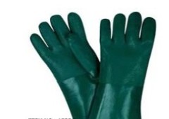 GREEN PVC work glove