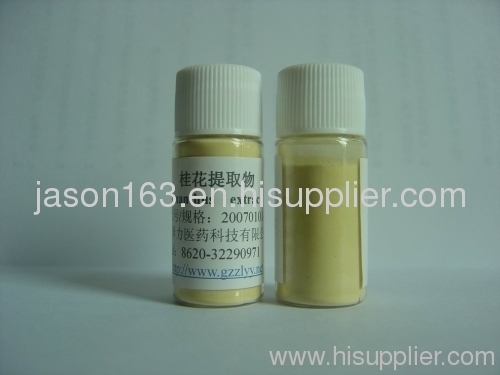 Sweet osmanthus extracts