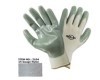 Nitrile palm coated work glove