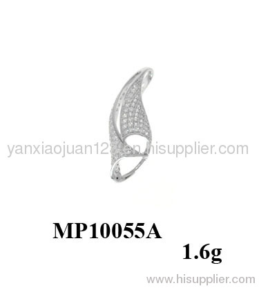 Special 925 Sterling Silver Micro Setting Pendant