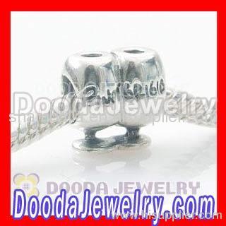 sterling silver european pinot grigio charm beads