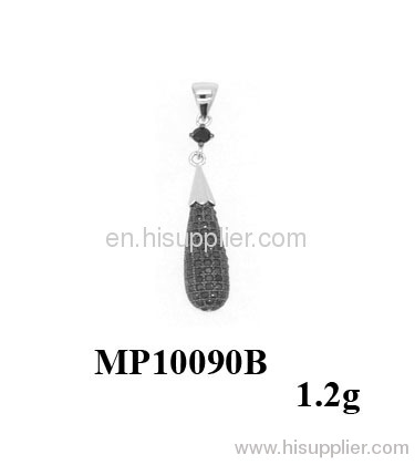 2012 new arrival hot micro setting silver pendant