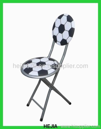 Metal folding chair