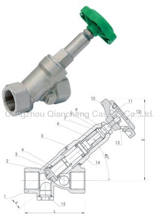 FEMADLE THREAD PRESSURE OPERATED CHECK VALVE