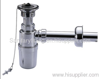 Basin drainer -abs with chrome