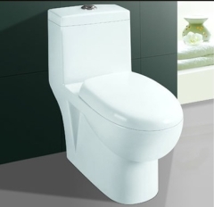 one piece washdown floor mounted toilet