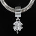 european silver four leaf clover