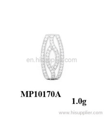 2012 new arrival hot micro setting silver pendant