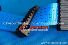 plastic webbing protector for tyre, ratchet tie down 50mm protectors