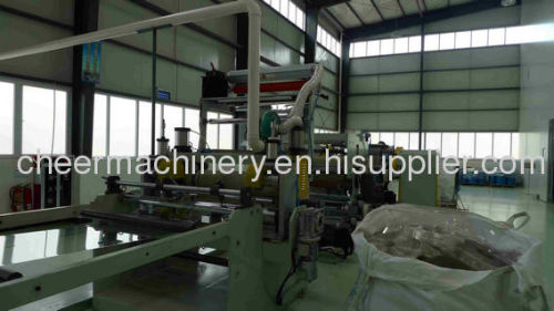 PET plastic sheet extrusion line