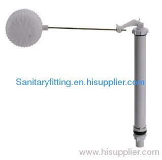 Toilet water tank fitting filling valve