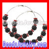Basketball Wives Poparazzi inspired Earrings Black Crystal Studded Balls Wholesale