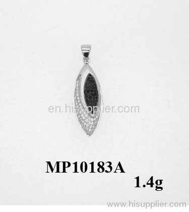 hot micro setting silver pendant