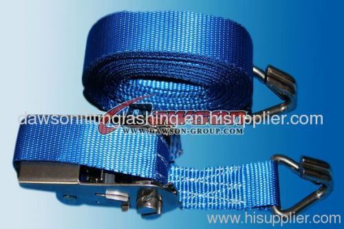 25mm stainless steel ratchet tie downs cargo lashing straps china Manufacturer
