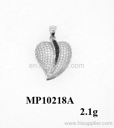 925 Sterling Silver Leaf Pendant