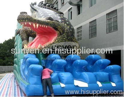 inflatable slide