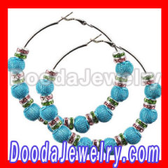 BasketBall Wives Mesh Hoop Earrings