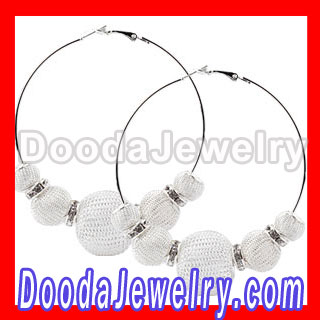 basketball wives mesh ball earrings