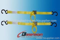 25MM cam buckle straps tie down with S-hooks china manufacturer