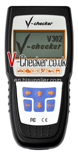 V-Checker V302 Russian VAG Professional CANBUS Code Reader