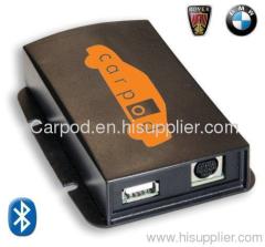 Carpod 111 BT for BMW and Rover for iPhone, for iPod, car mp3 player