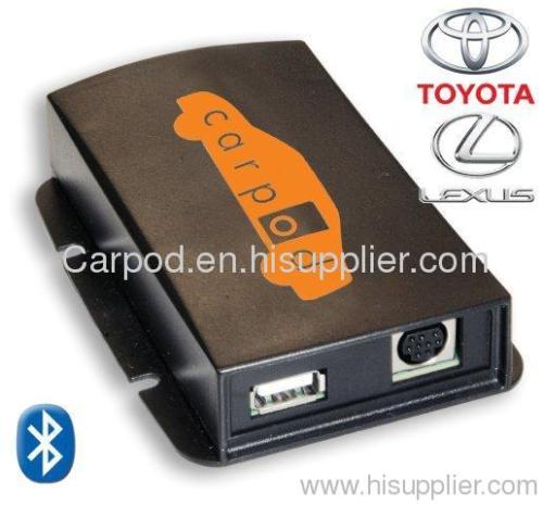 Carpod 111 BT for Toyota for iPhone, for iPod, car mp3 player