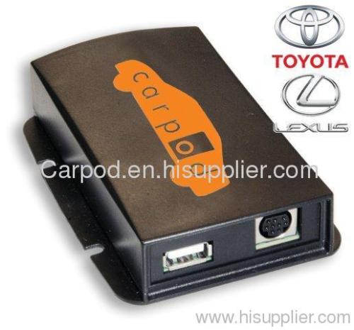 Carpod 111 for Toyota and Lexus for iPhone, for iPod, car mp3 player