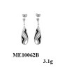 micro setting sterling silver earring