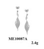 hot micro setting sterling silver earring