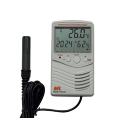 Temperature & Humidity data logger with external sensor