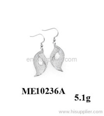 2012 hot micro setting 925 sterling silver earring