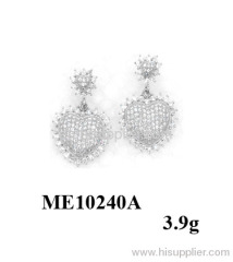 2012 Hip-hop 925 Sterling Silver Earring