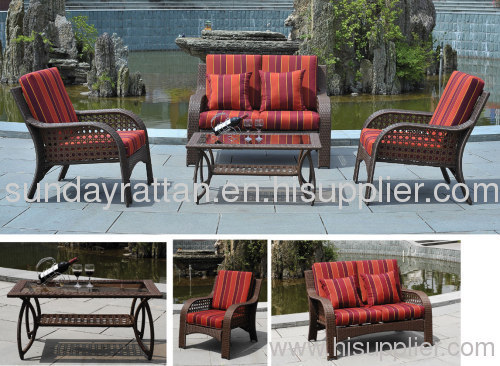 2012 new design all weather rattan sofa sets