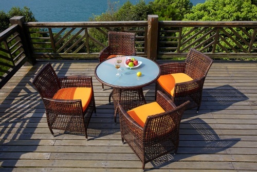 Outdoor wicker furniture dinning sets CNS2062