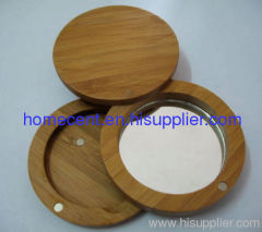 3-layer bamboo cosmetic compact