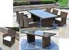 2013 new design all weather rattan outdoor dining chair set