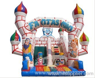 Inflatable Cartoon Slide