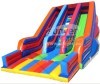 Coloured inflatable slide