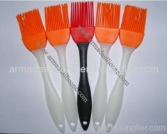 silicone pastry brush with plastic handle