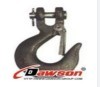 Clevis Slip Hook with Latch Chain Hook