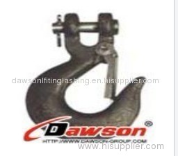 Clevis Slip Hook with Latch Chain Hook