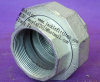 Union flat/connical seat GI Malleable iron pipe fitting hot-dipped Galvanized, Male, BS DIN NPT 3301/4