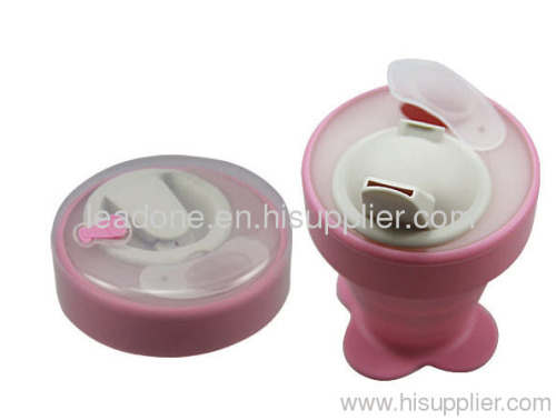 Hot selliing silicone foldable cup