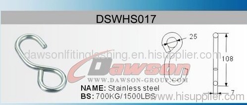 Stainless Steel S Hook, 700kg S Hooks, China Manufacturers