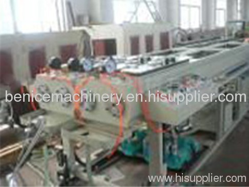 PVC four pipe production line water tank